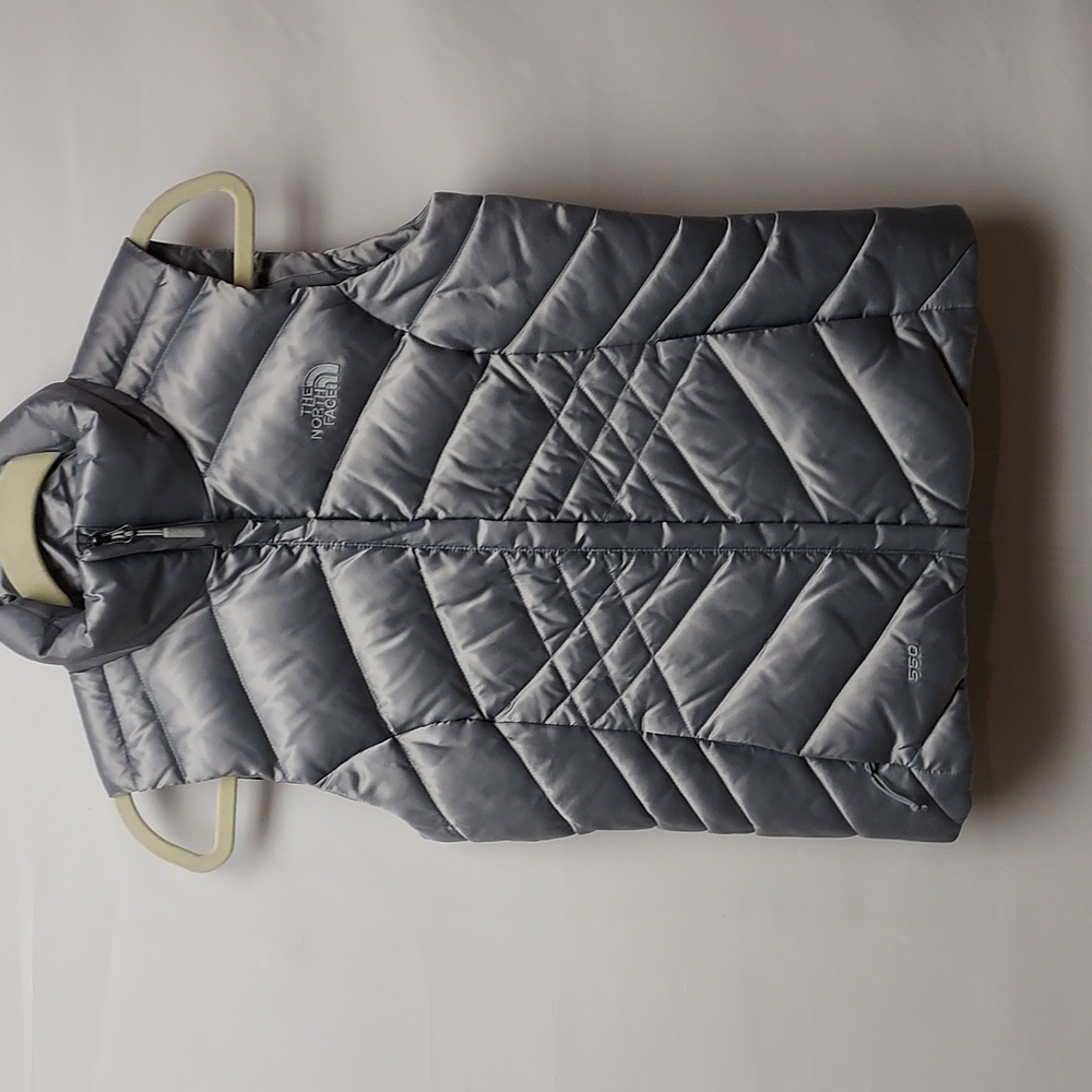 Women's North Face Down 550 Silver Vest
